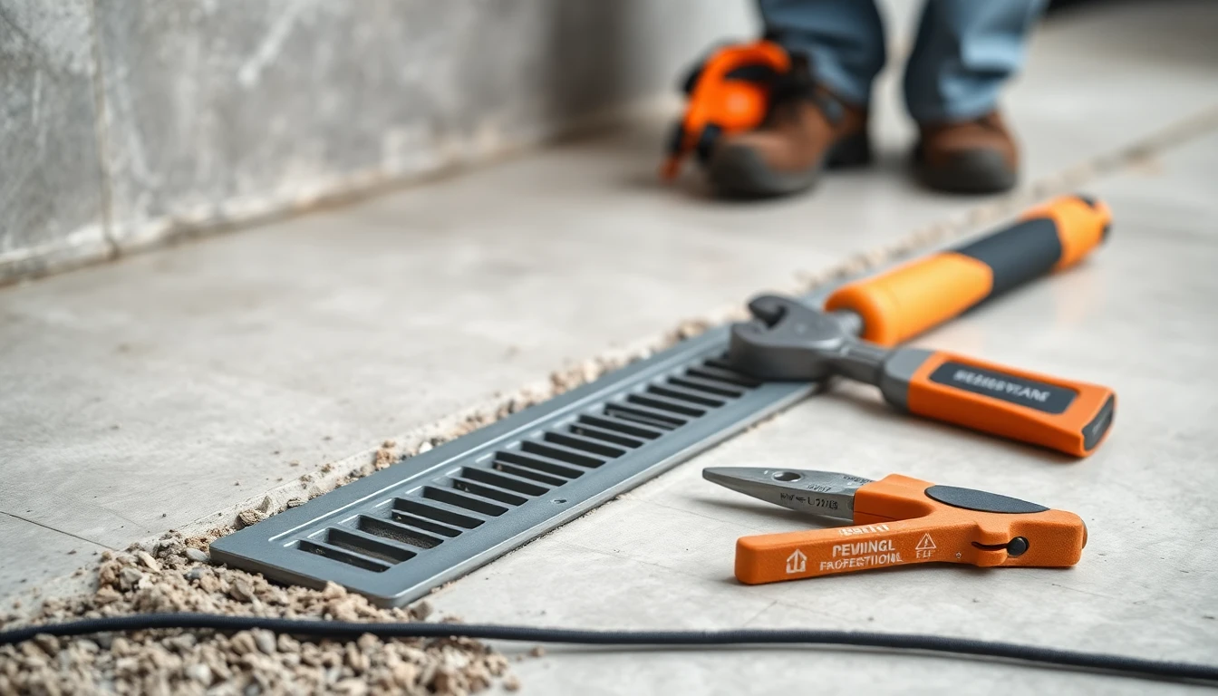 French Drain Installation
