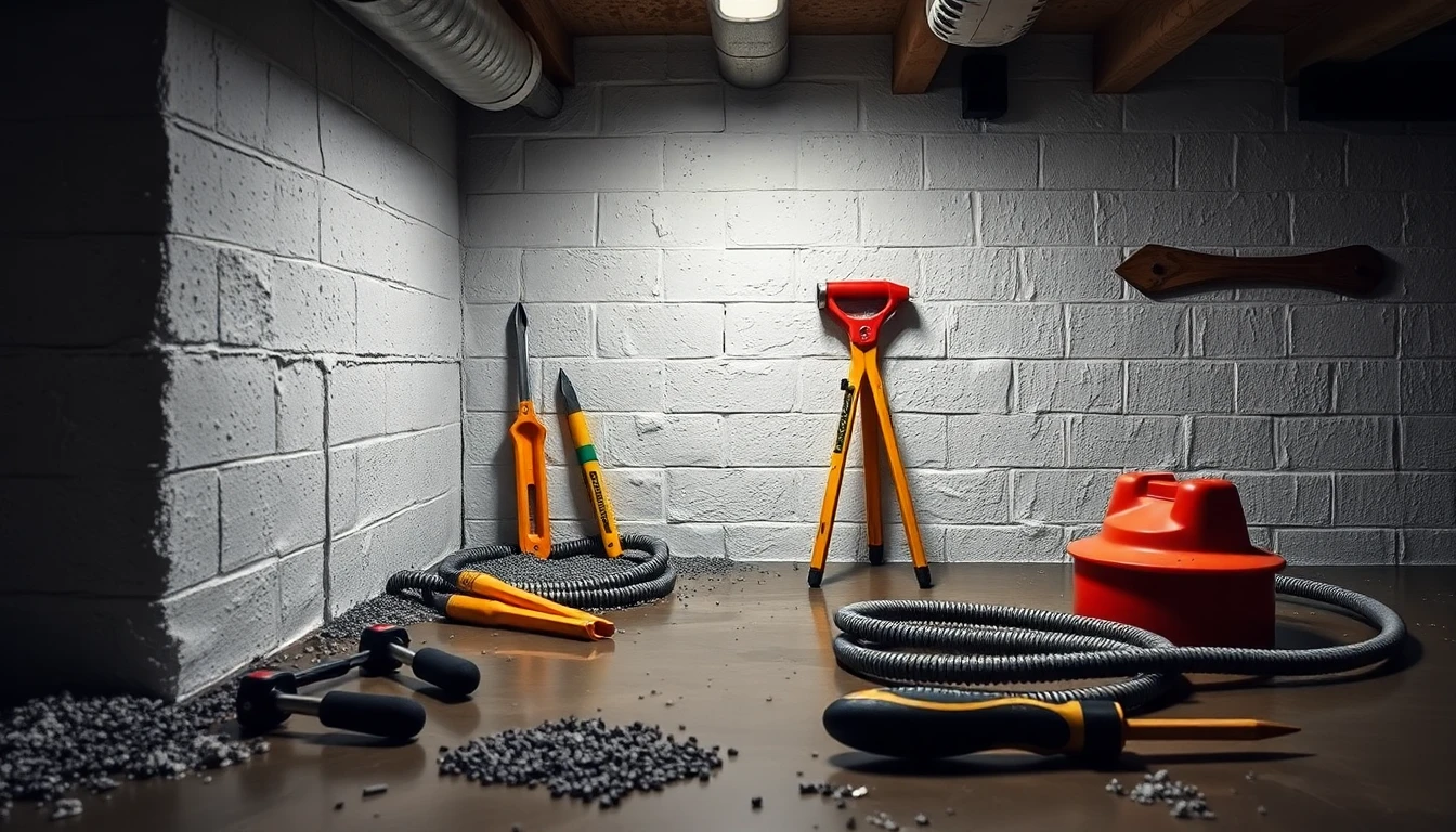 Wet Basement Repair