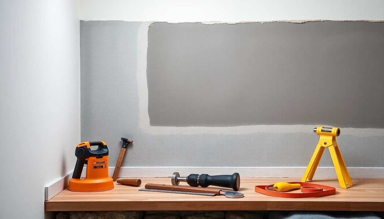 Bowing Wall Repair
